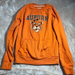 League Orange Auburn Crewneck Sweater